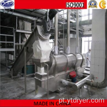 Máquina de secagem de leito fluidizado vibratório de nitrato de amônio